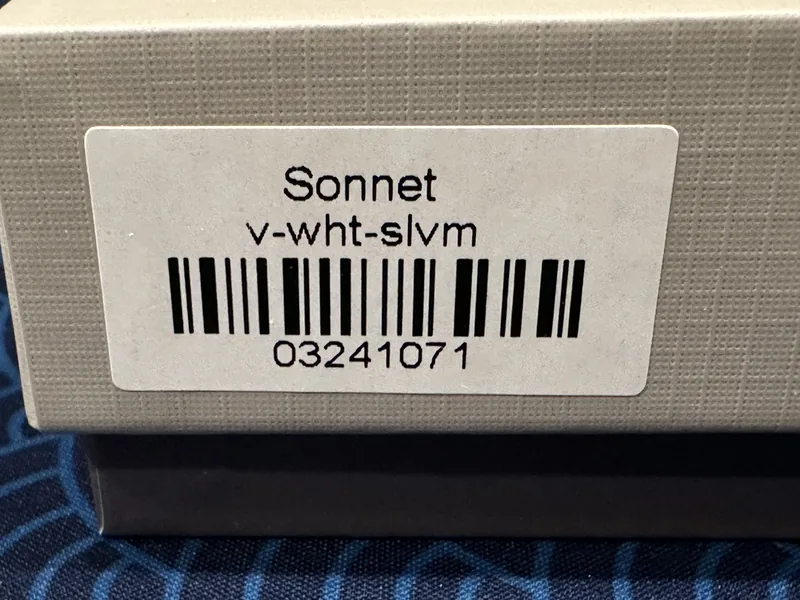 Mode Sonnet White Silver Mirror 