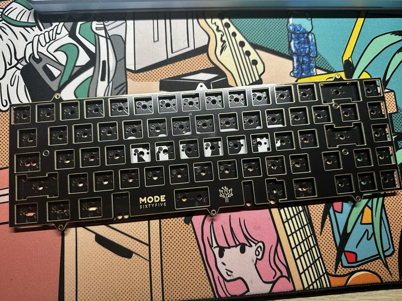 Mode sixtyfive PCB/FR4 plate