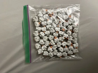 Drop + Invyr Lubed Holy Pandas (x70)