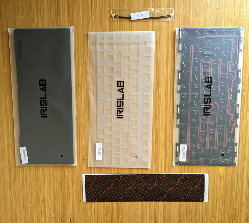 JRIS75 Keyboard Kit - Blue & Black