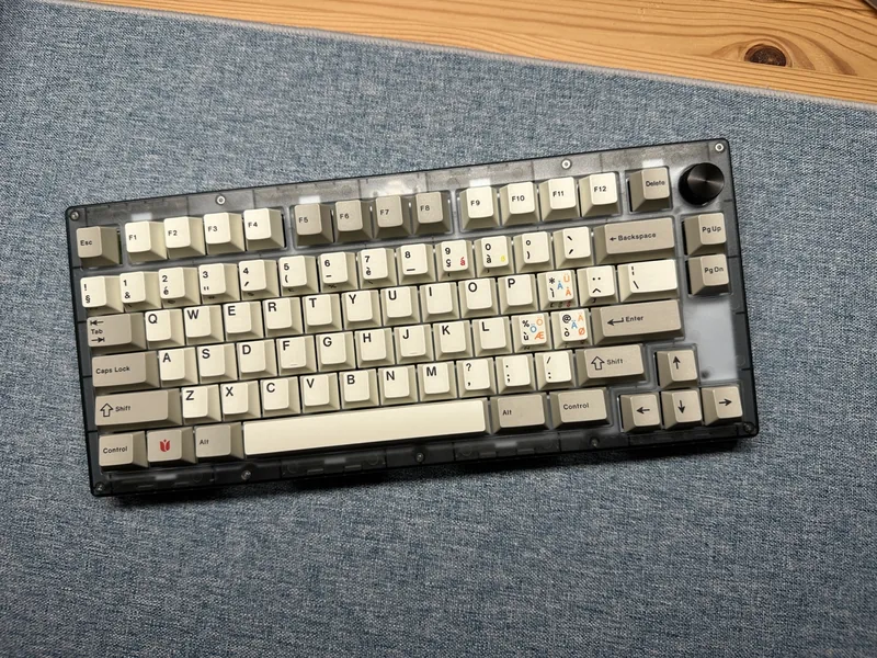 Portico75 fully build keyboard