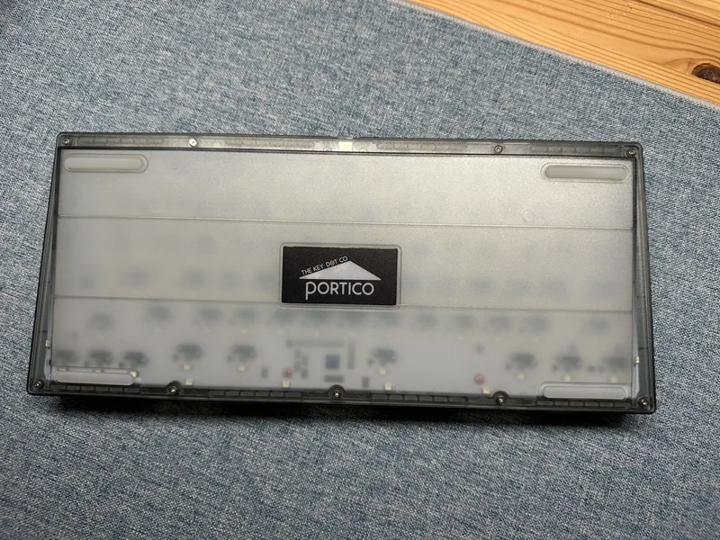 Portico75 fully build keyboard