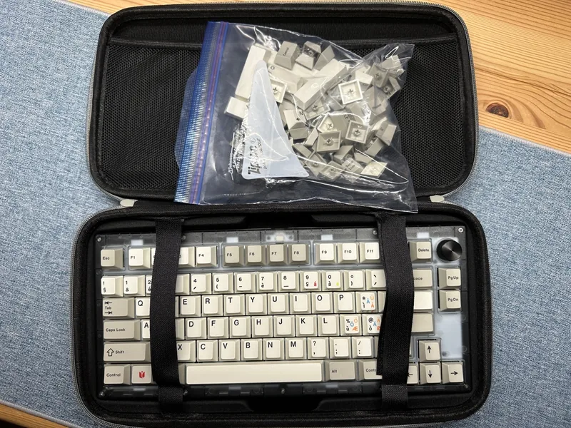 Portico75 fully build keyboard