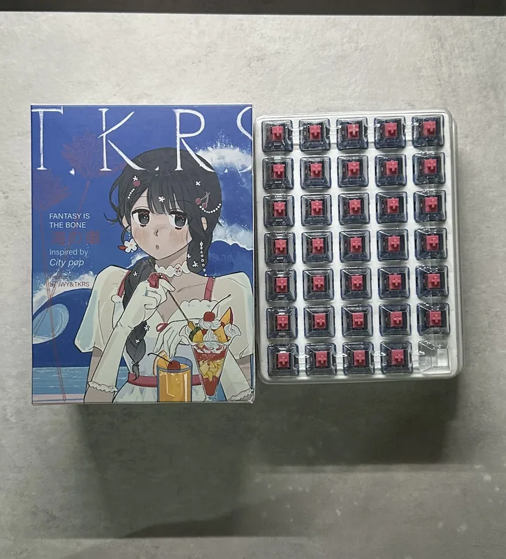 WS Switches Aurora Pink Liner (x75)