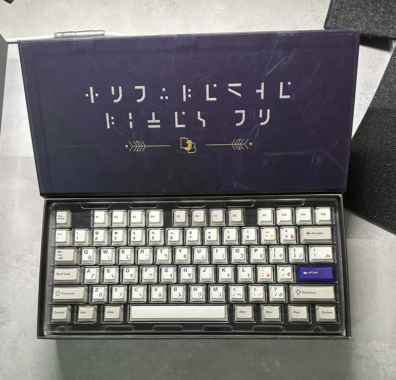 CHERRY SPELLBOOK PBT Dyesub Keycaps