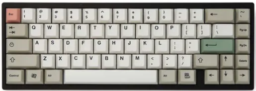 EnjoyPBT 9009 Keycap Set Dye-Sub PBT