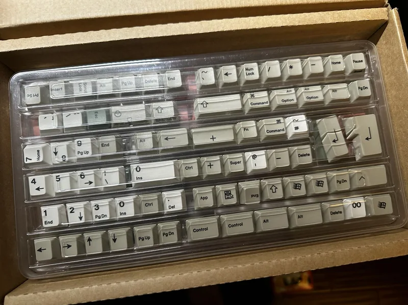 EnjoyPBT 9009 Keycap Set Dye-Sub PBT