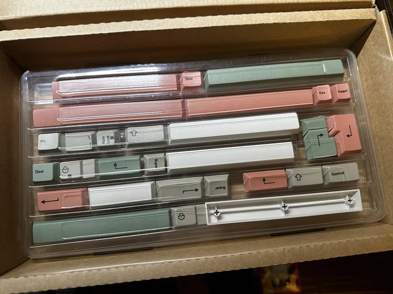 EnjoyPBT 9009 Keycap Set Dye-Sub PBT