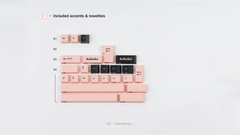 pbt keycaps bundle 4 set