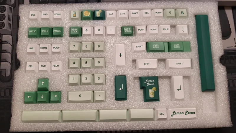 Lemon Seven Keycap Set