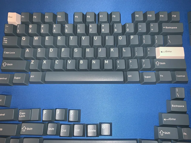 Drop DCX Permafrost Keycaps