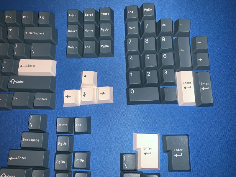 Drop DCX Permafrost Keycaps