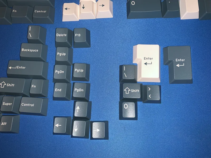 Drop DCX Permafrost Keycaps