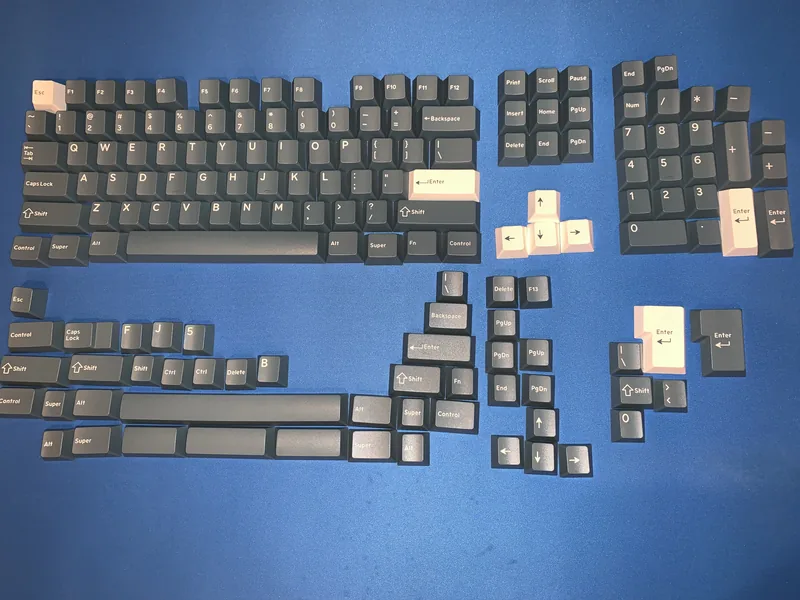 Drop DCX Permafrost Keycaps