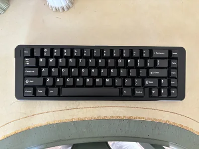 Space 65 R3 w/ GMK Black on White