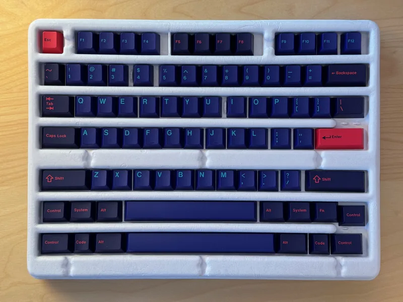 GMK Laser Keycaps (Cyberdeck)