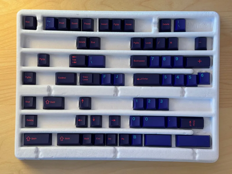 GMK Laser Keycaps (Cyberdeck)