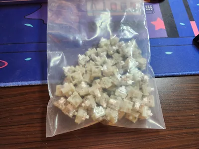 X70 lubed +filmed KTT Kang white switche