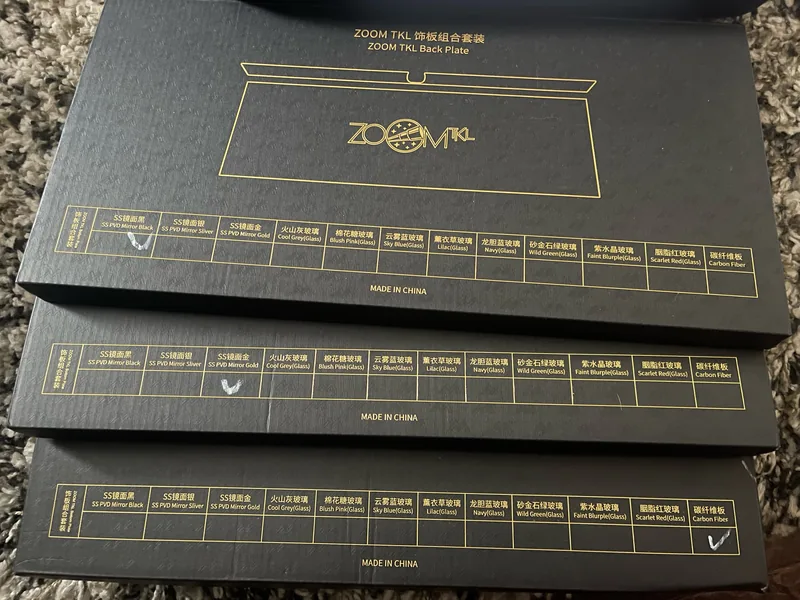 Zoom TKL (fully loaded)