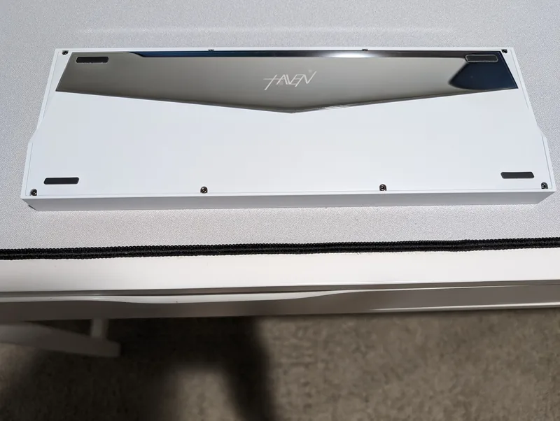 Haven65 (E-White + Silver PVD SS Weight) + Flower Shadow Switches (x100) + Lubed TX AP Stabs Value Bundle!