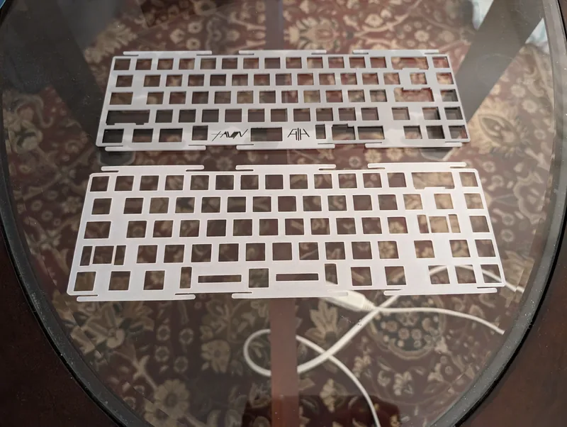 Haven65 (E-White + Silver PVD SS Weight) + Flower Shadow Switches (x100) + Lubed TX AP Stabs Value Bundle!