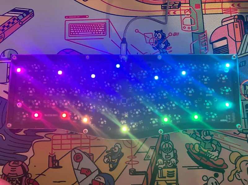 Alice Arcylic keyboard 