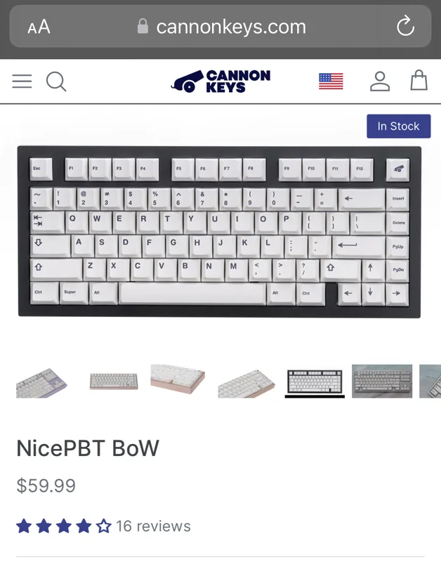 NicePBT Black on White