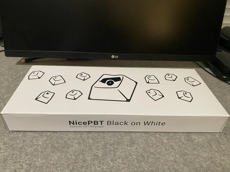 NicePBT Black on White