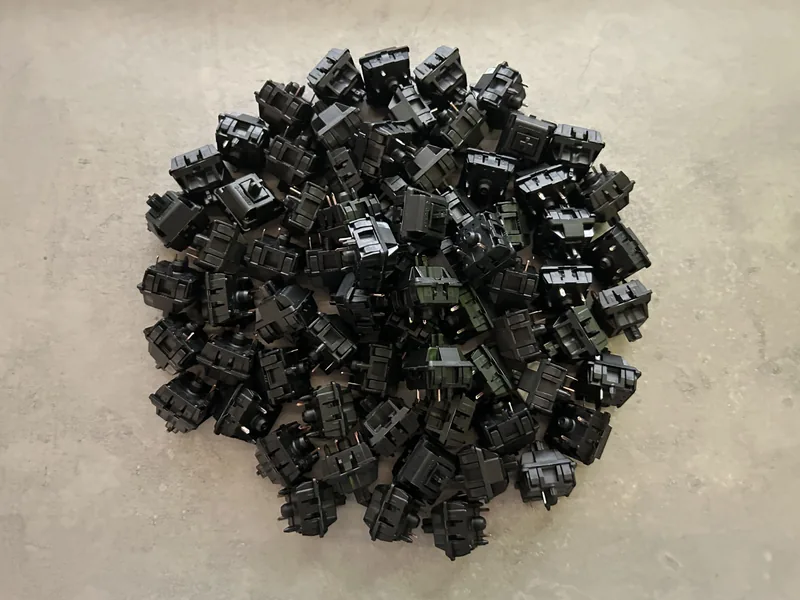 L+F+SS+BI Cherry MX Black (x72)