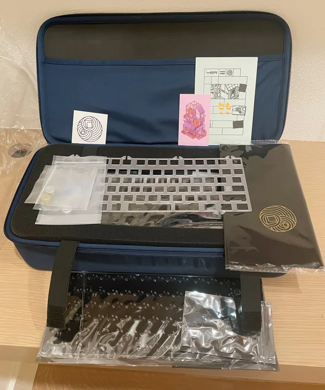 Monokei Tomo 75% - Suave Blue, with Extras