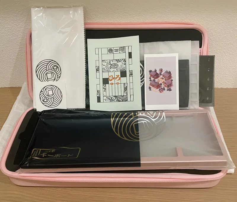 Monokei Hiro 65% Keyboard - Blush Pink