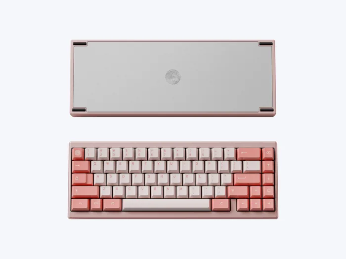 Monokei Hiro 65% Keyboard - Blush Pink