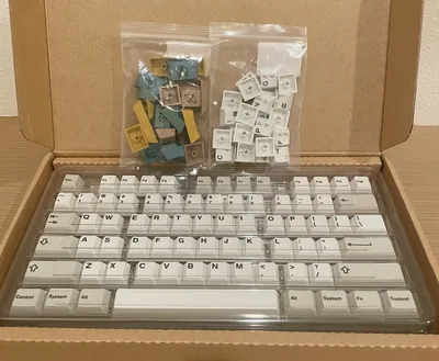 ePBT Scandi Keycaps with Novelties
