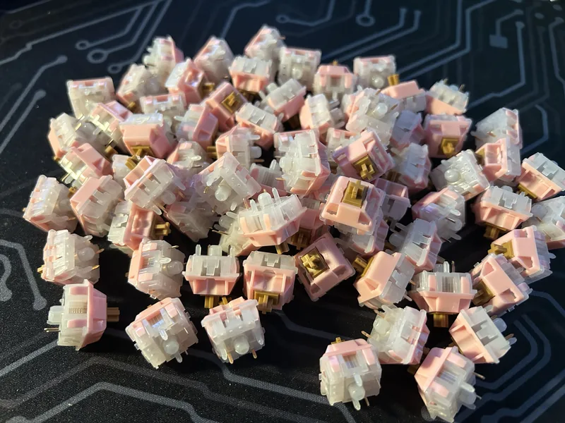 X72 Lubed Neapolitan Switches