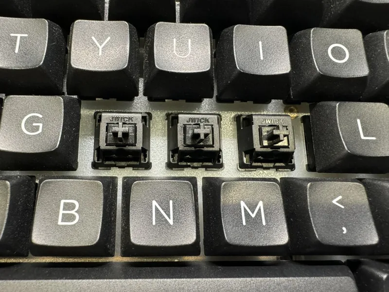 KBDFans 67 Lite w/ CXA Caps and Jwicks