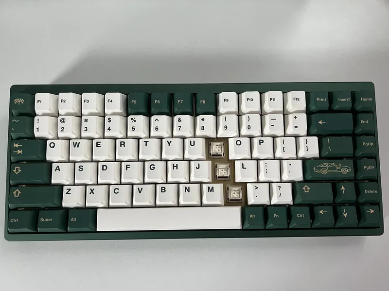 Fully Assembled KBD75 v3.1 w/ Brass wgt 