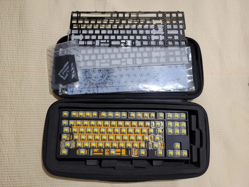 Black Frog TKL Hotswap + Solder