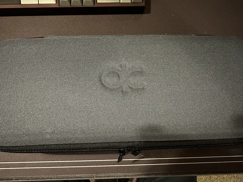 QK60 with GMK Red Samurai