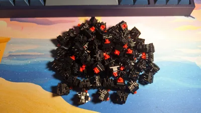 X72 Cherry MX Red Hyperglides