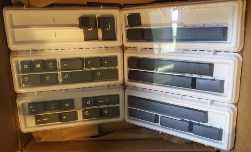 GMK ThinkCaps keycaps base & 4 kits. New