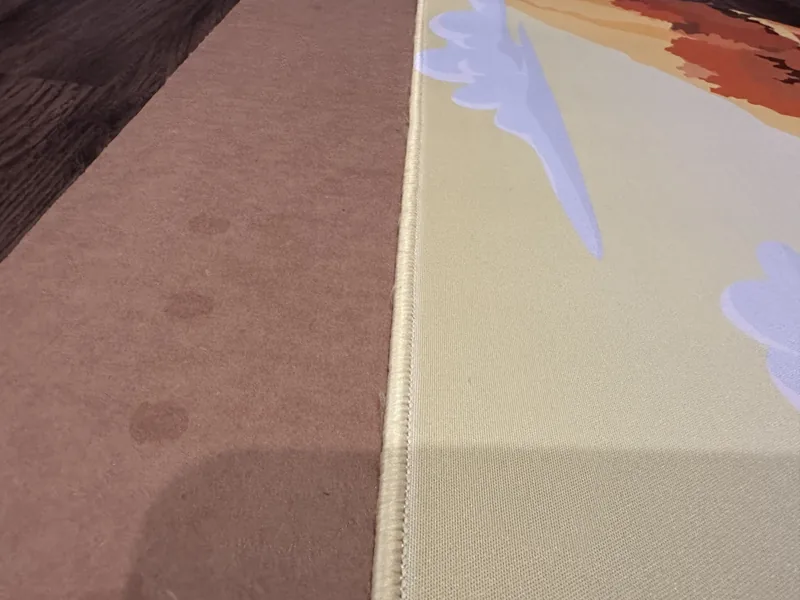 GMK Honey Amber Fields Deskmat