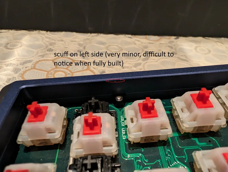 Vertex Arc60 (Navy, 3 PCBs, 2 Plates) + 60X Gateron Cream Sodas Value Bundle!