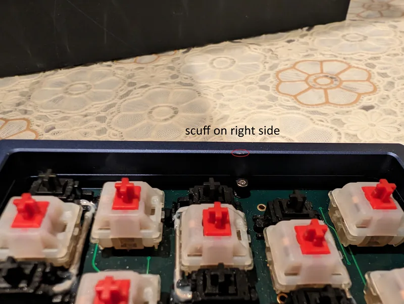 Vertex Arc60 (Navy, 3 PCBs, 2 Plates) + 60X Gateron Cream Sodas Value Bundle!