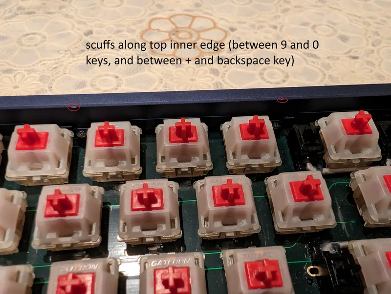 Vertex Arc60 (Navy, 3 PCBs, 2 Plates) + 60X Gateron Cream Sodas Value Bundle!