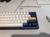 Vertex Arc60 (Navy, 3 PCBs, 2 Plates) + 60X Gateron Cream Sodas Value Bundle!