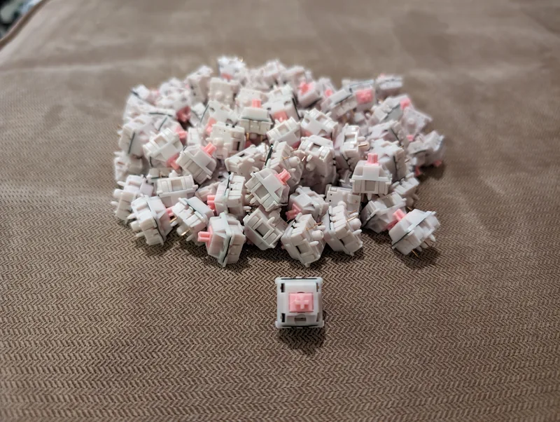 L+F ThicThock Marshmallow Switches (x101)