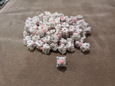 L+F ThicThock Marshmallow Switches (x101)