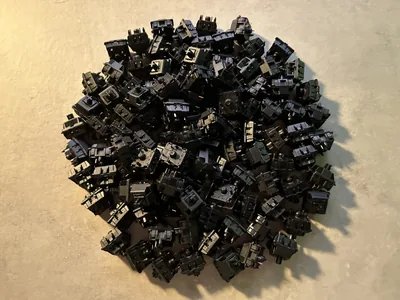 L+F+SS+BI Cherry MX Black (x108)