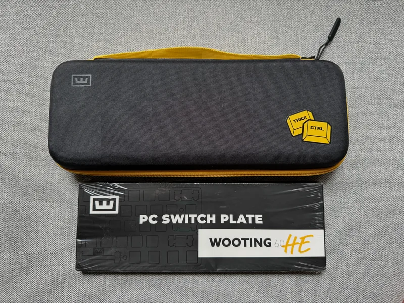 Wooting 60HE with travel case
