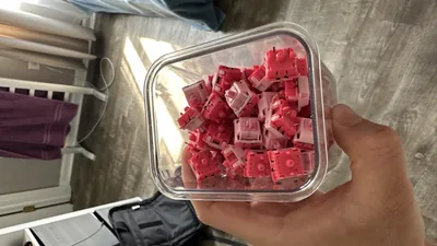 72x Lubed + Filmed Korbs Linear Switches